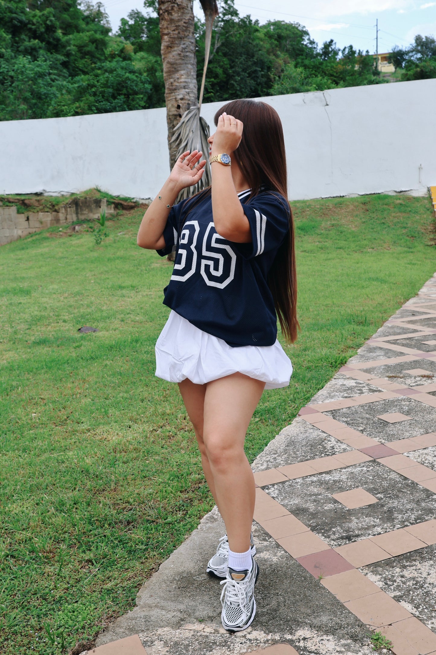 Off White Skirt