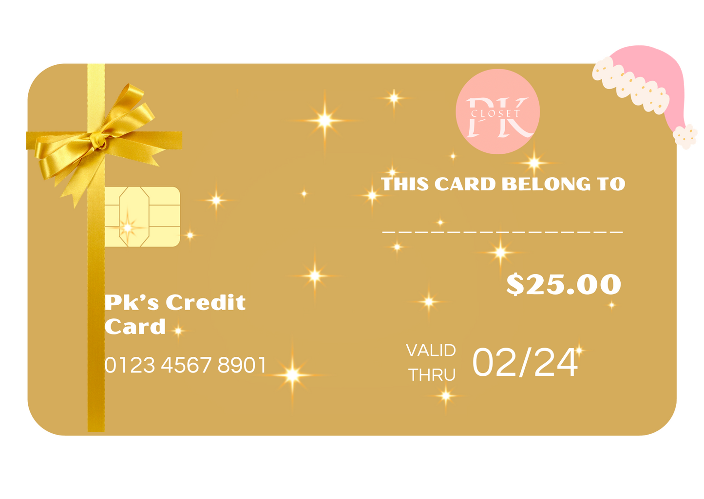 🥂Merry Christmas🎁 GIFT CARD!🎄