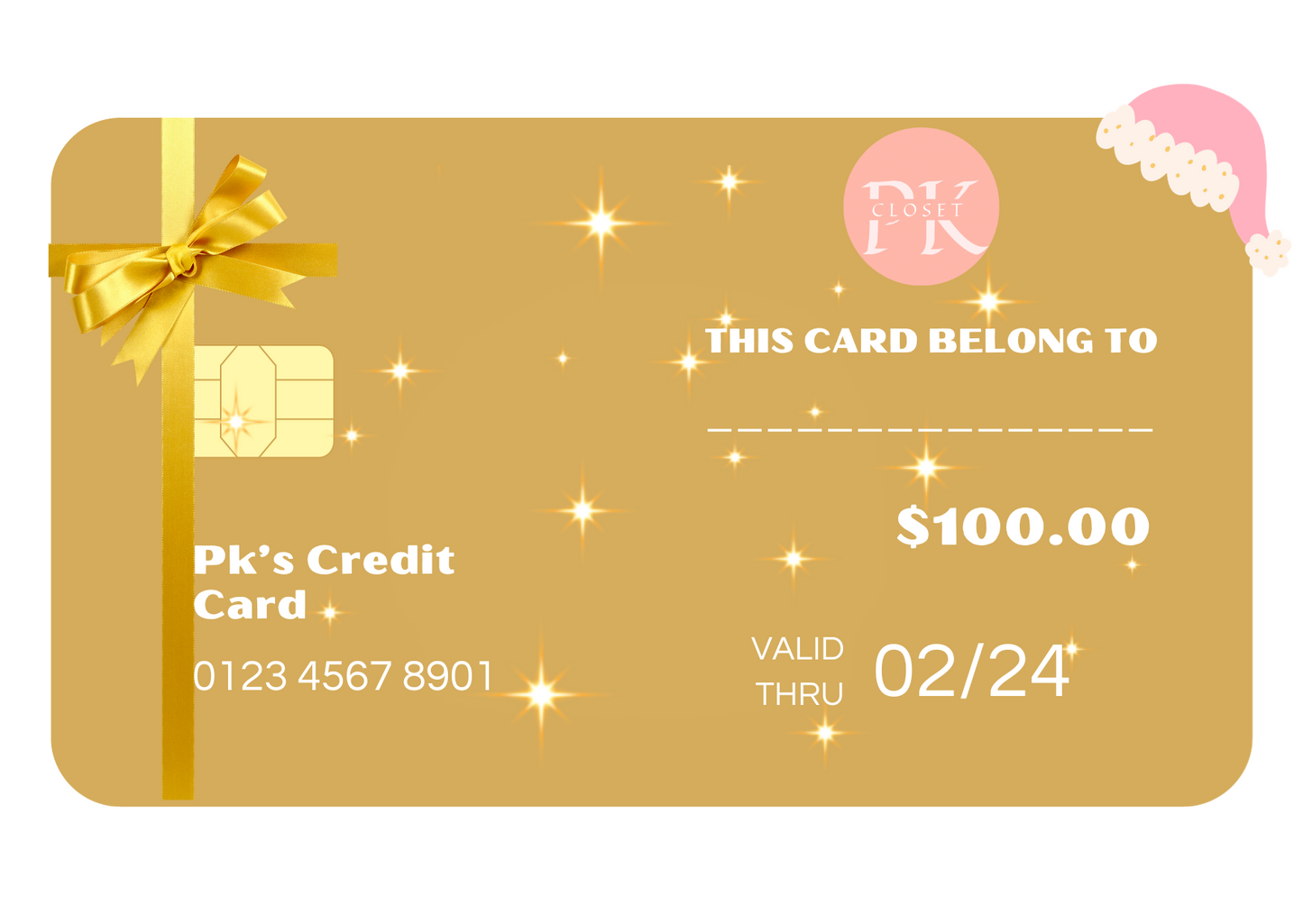 🥂Merry Christmas🎁 GIFT CARD!🎄