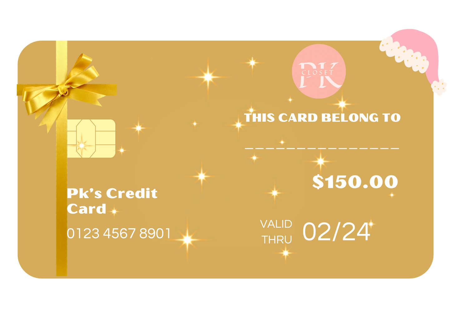 🥂Merry Christmas🎁 GIFT CARD!🎄