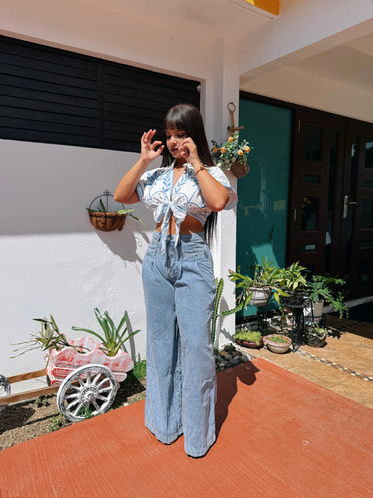Emily Wide Leg Jean