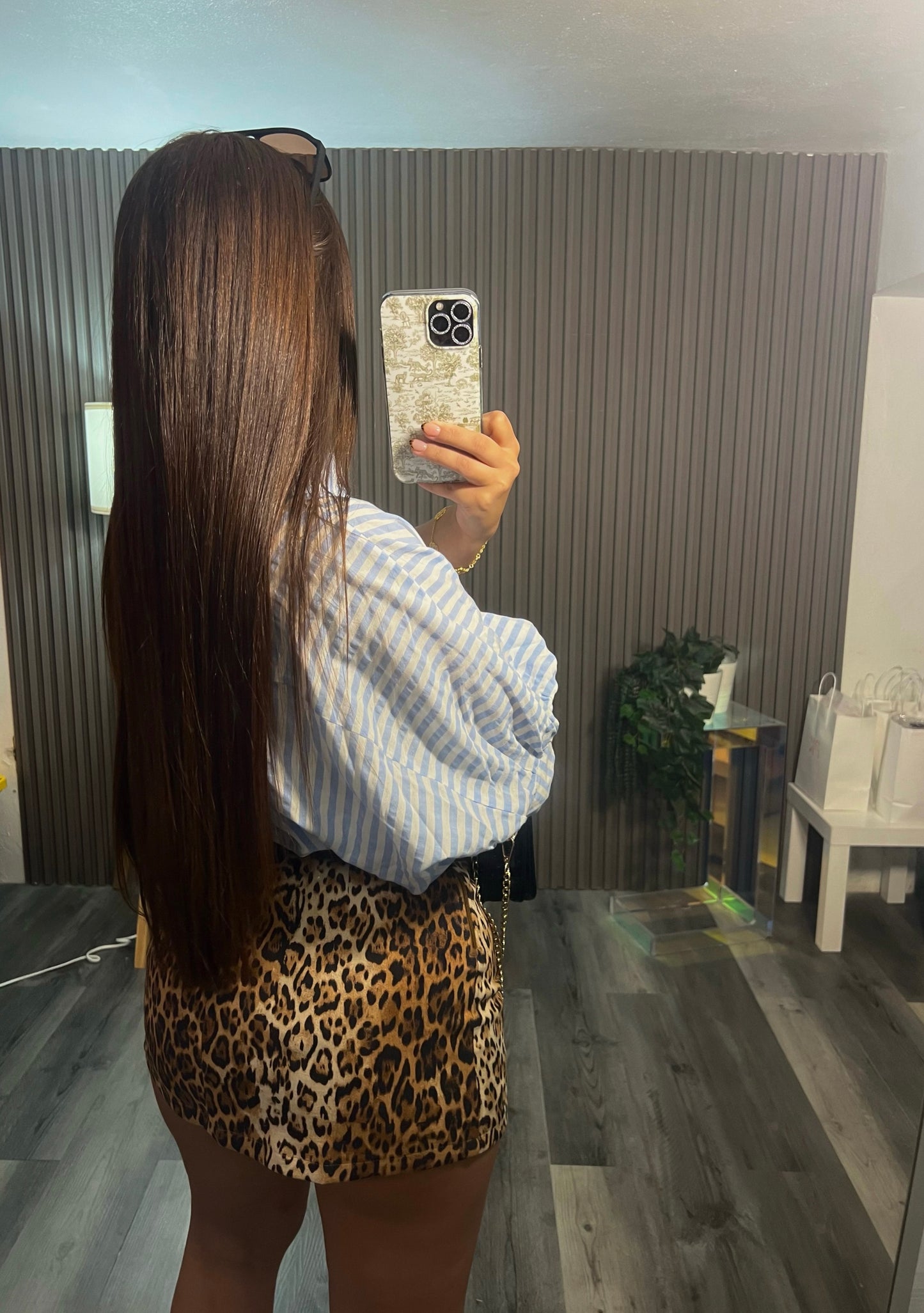 Leopard Falda